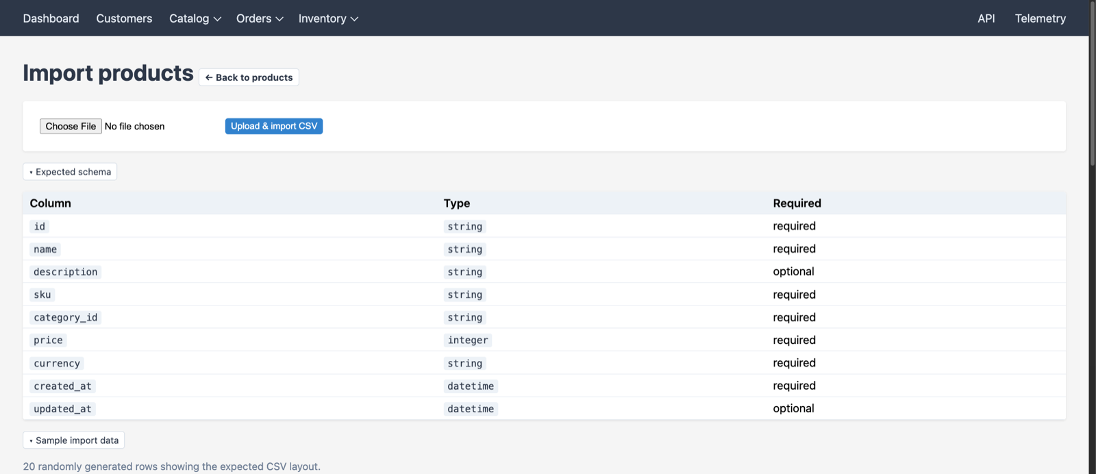 Symfony Backoffice Blueprint screenshot 2